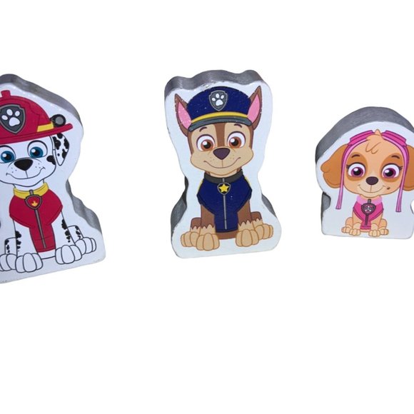 Melissa and Doug Paw Patrol Wooden ABC Block and Truck Set - Picture 3 of 12